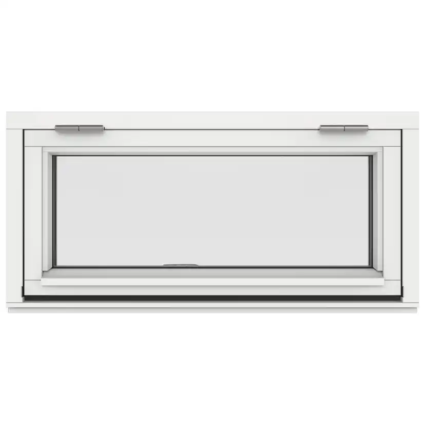 Överkantshängt Fönster Outline 3-Glas Trä