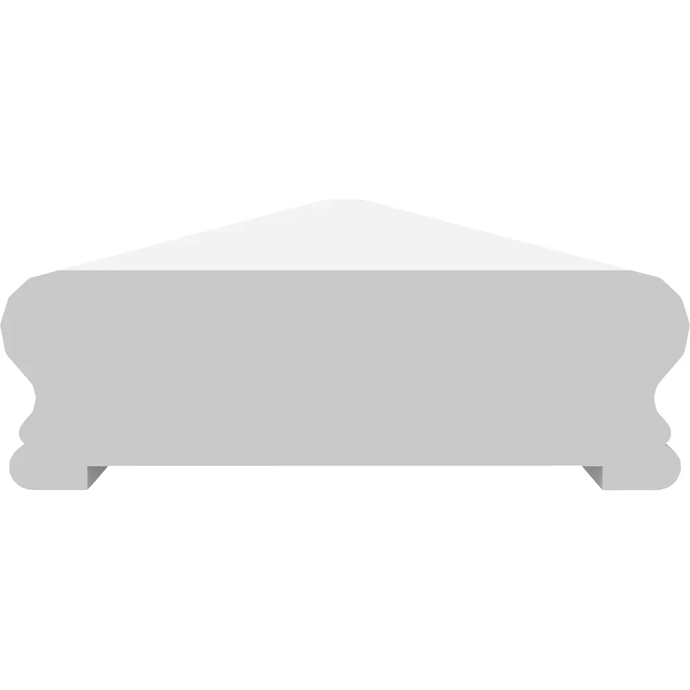 Över/Underliggare Jabo Grundmålad 2400x140x45 mm