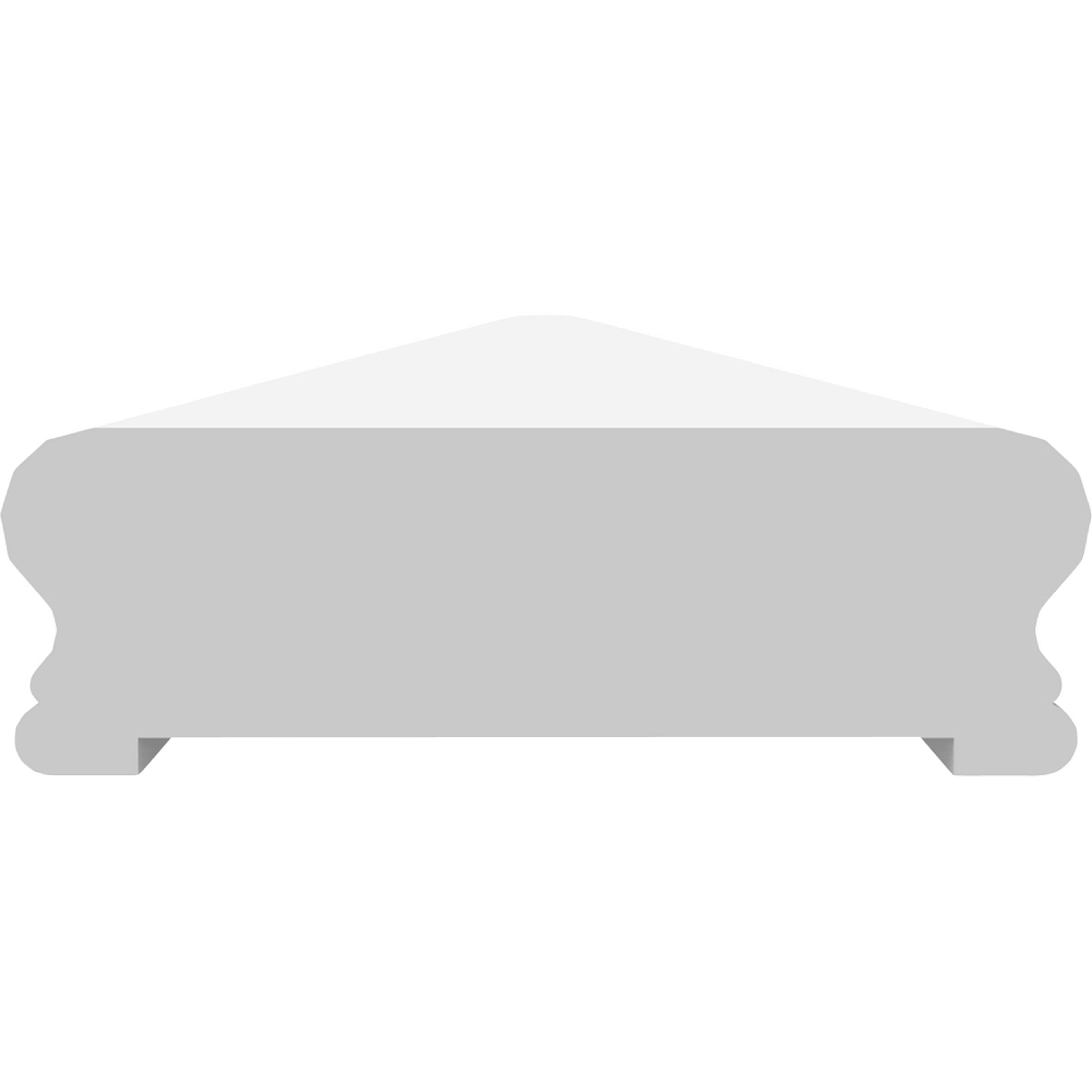 Över/Underliggare Jabo Grundmålad 2400x140x45 mm