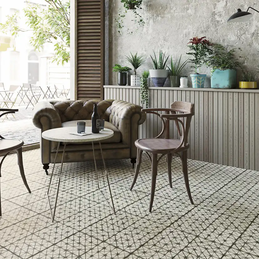 Klinker Tenfors FS Temple Black 45x45 cm