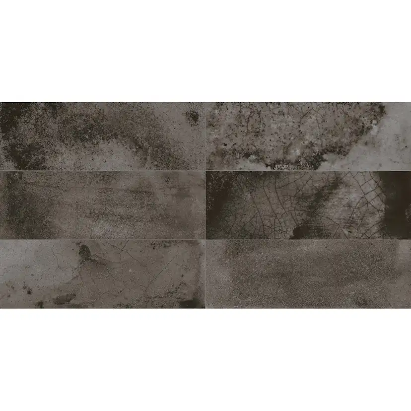 Kakel Tenfors FS Raku Black 20x40 cm