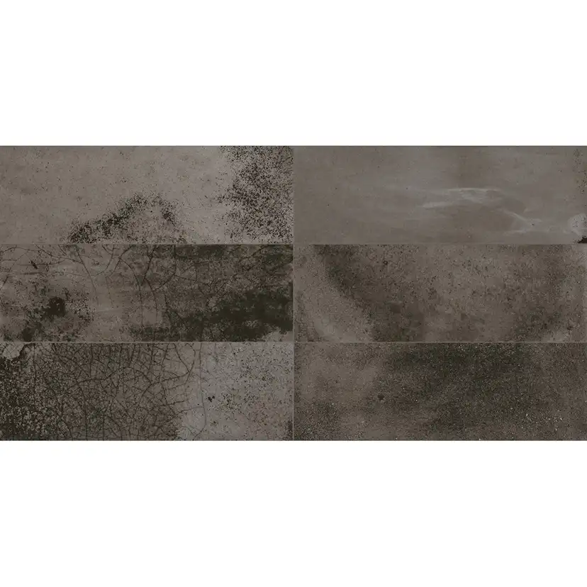 Kakel Tenfors FS Raku Black 20x40 cm