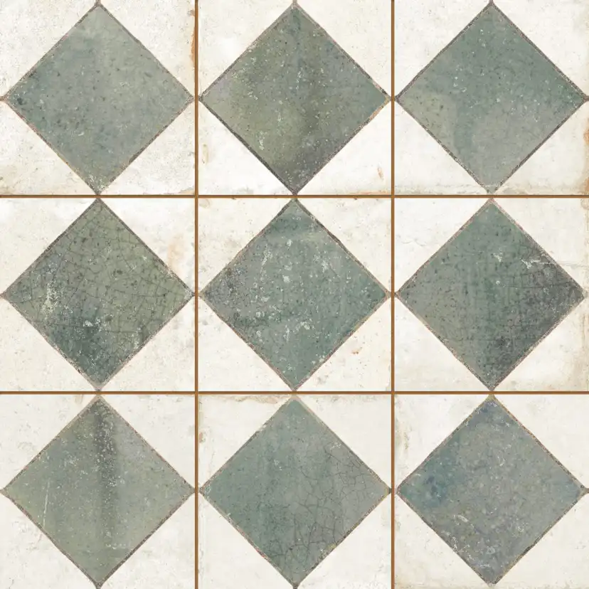 Klinker FS Arles Green LT 33x33 cm