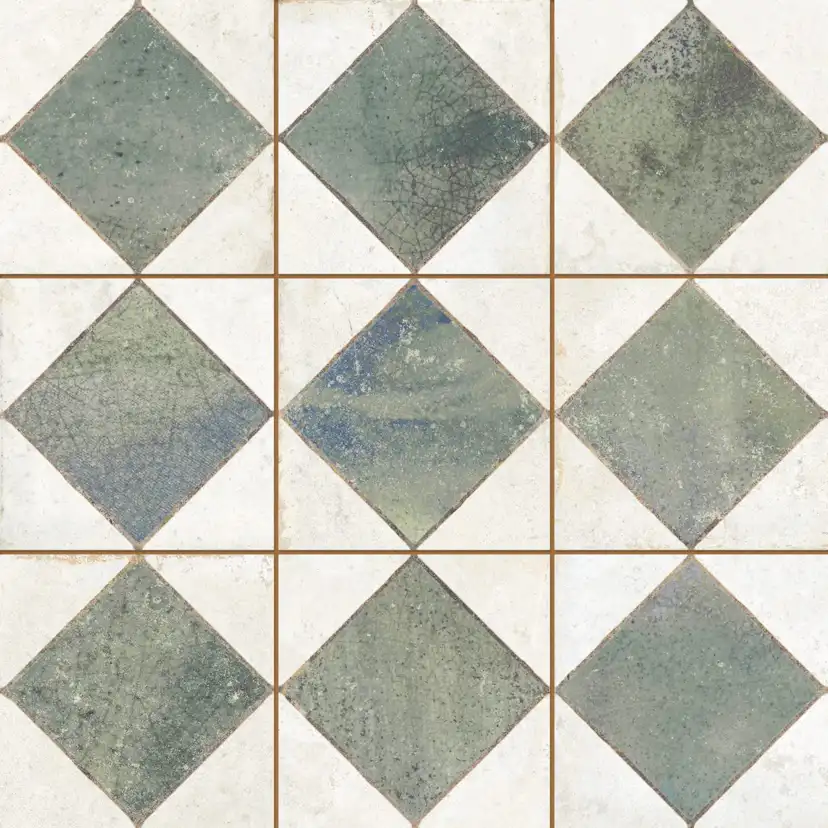 Klinker FS Arles Green LT 33x33 cm