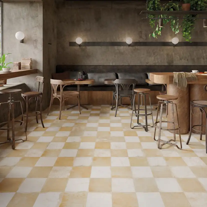 Klinker FS Checker Sand 45x45 cm