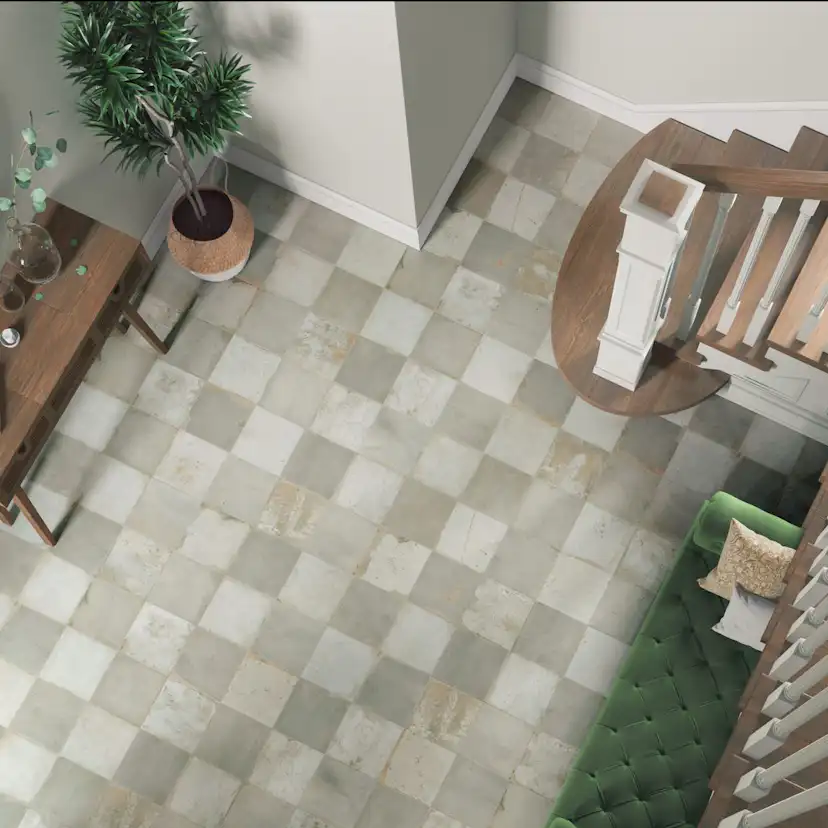 Klinker FS Checker Silver 45x45 cm