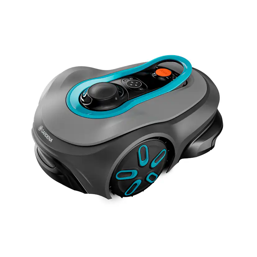 Robotgräsklippare Gardena Smart Sileno Free 1200 Utan Slinga Paket Med Robothus & Reservblad