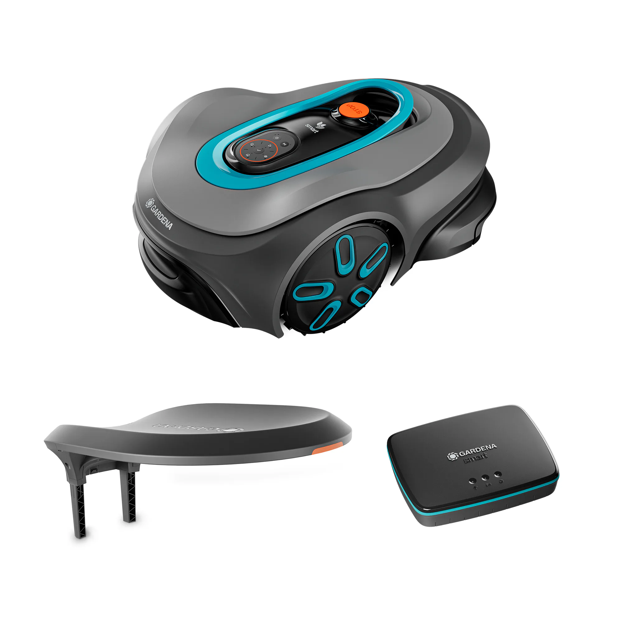 Robotgräsklippare Gardena Smart Sileno Max 1200 Paket Med Robothus & Gateway