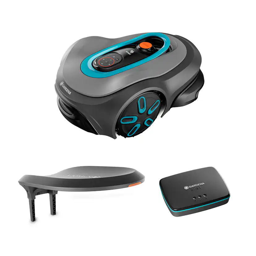 Robotgräsklippare Gardena Smart Sileno Max 1200 Paket Med Robothus & Gateway