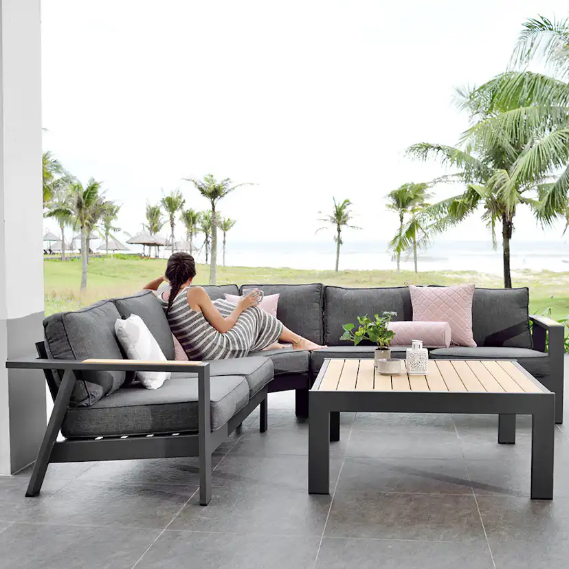 Loungegrupp LifestyleGarden Palau 5-sits