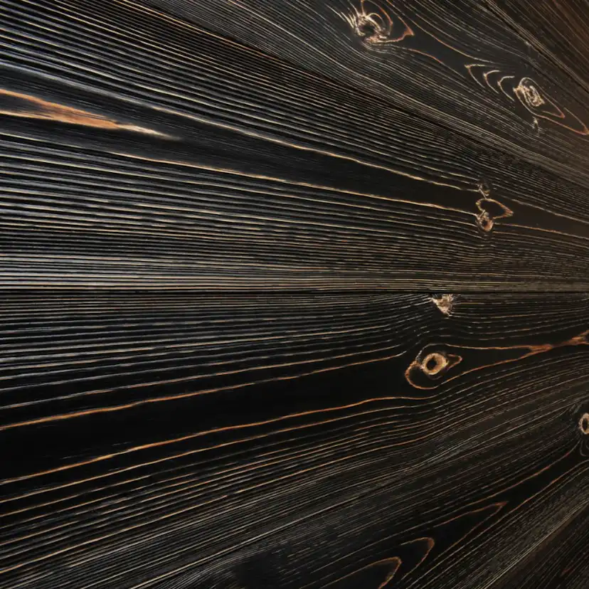 Panel Ändspont Baseco Antik Svart Slätspont