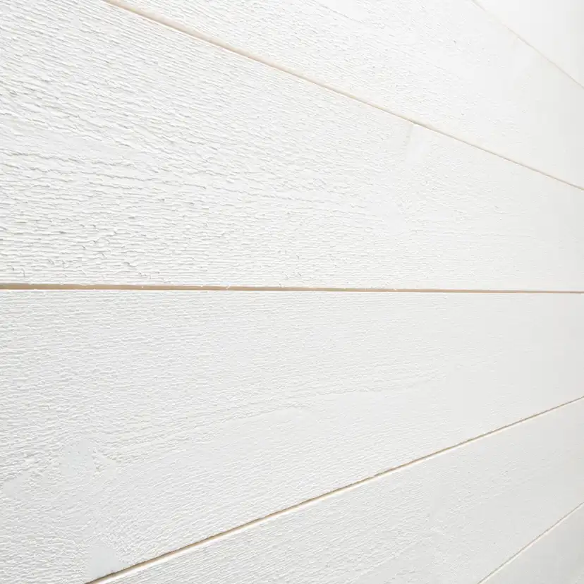 Panel Ändspont Baseco Finsågad Vit Spår