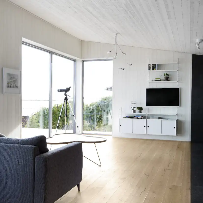 Panel Ändspont Baseco Finsågad Vit