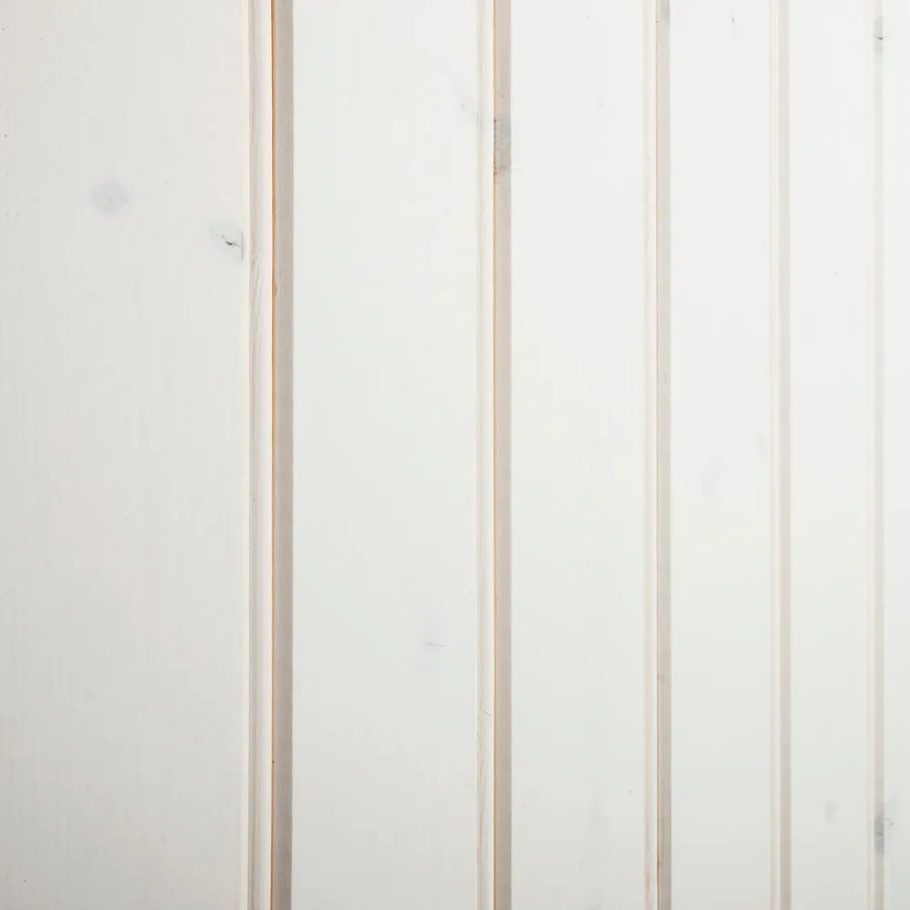 Panel Ändspont Baseco Laserad Vit Pärlspont