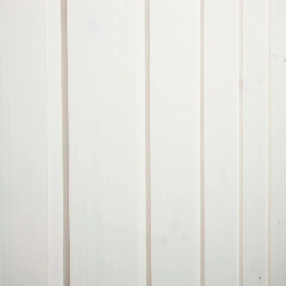 Panel Ändspont Baseco Laserad Vit Spårfas 15X120 A