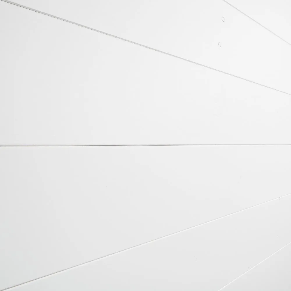 Panel Ändspont Baseco Snövit Slätspont