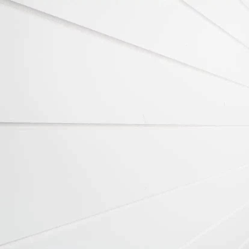 Panel Ändspont Baseco Snövit V-Fas