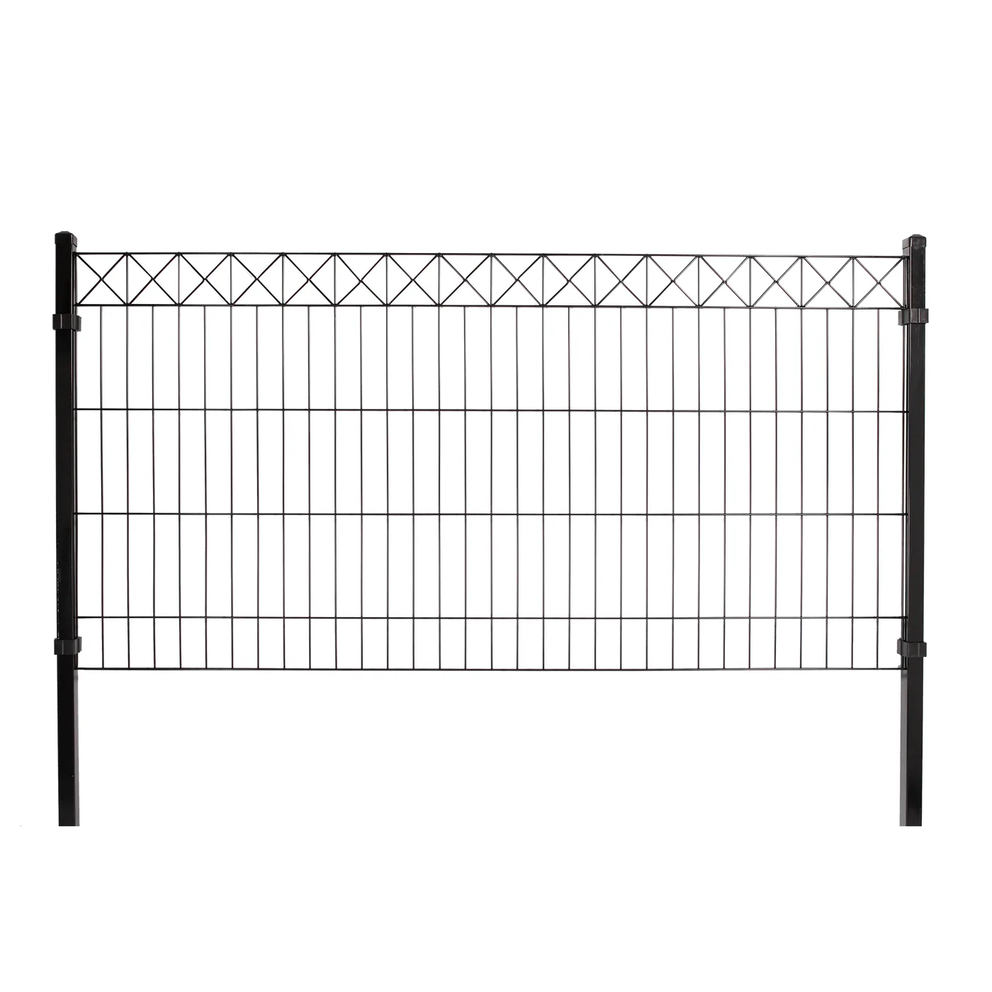 Panelstängsel NSH Deko X Svart