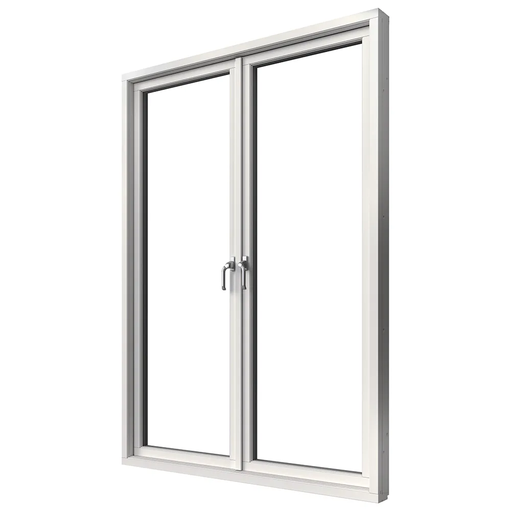 Parfönsterdörr Elitfönster Elit Retro 3-Glas Helglasad Aluminium