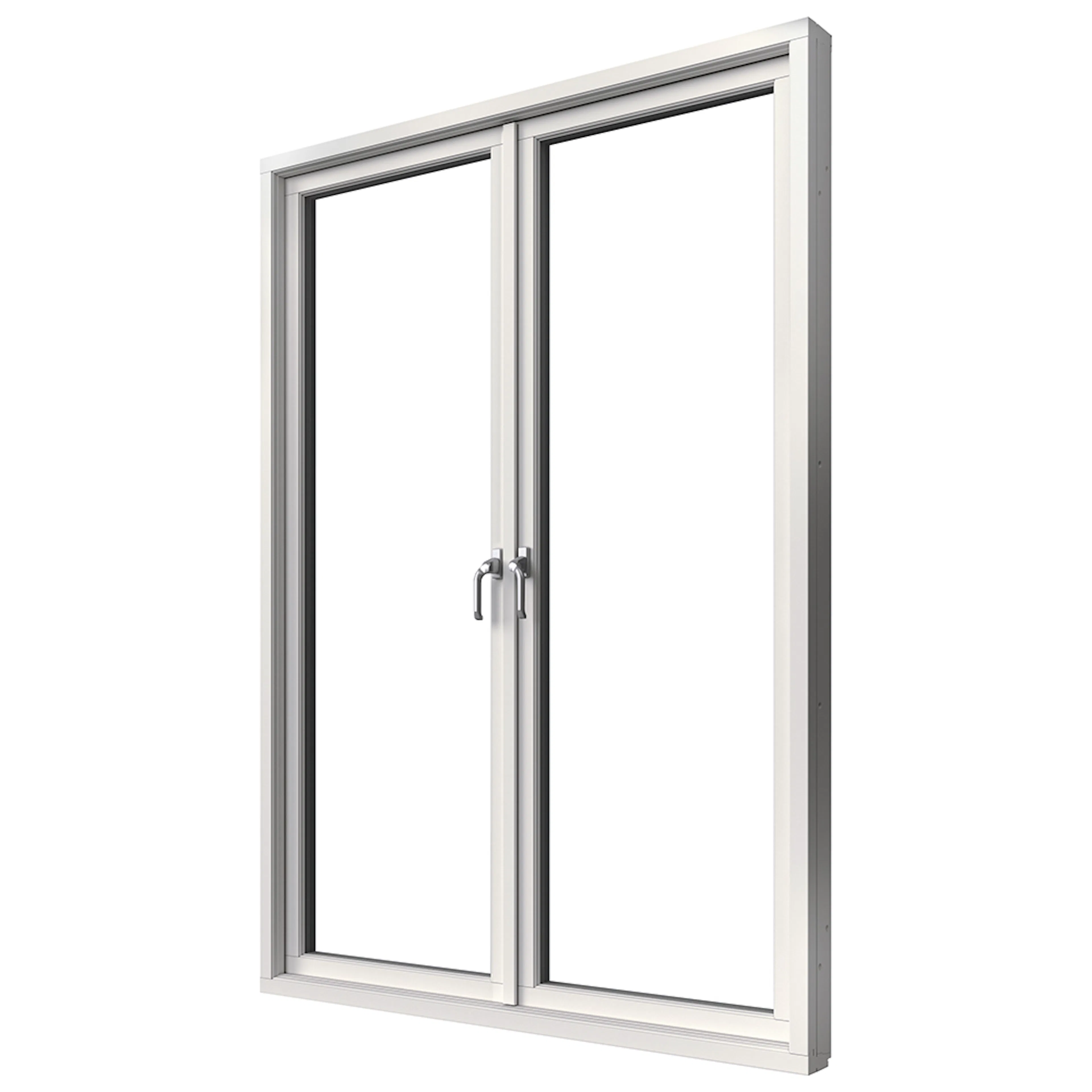 Parfönsterdörr Elitfönster Elit Retro 3-Glas Helglasad Aluminium