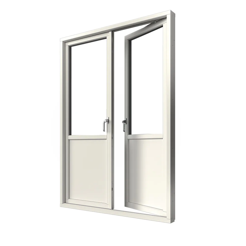 Parfönsterdörr Elitfönster Elit Retro 3-Glas Aluminium