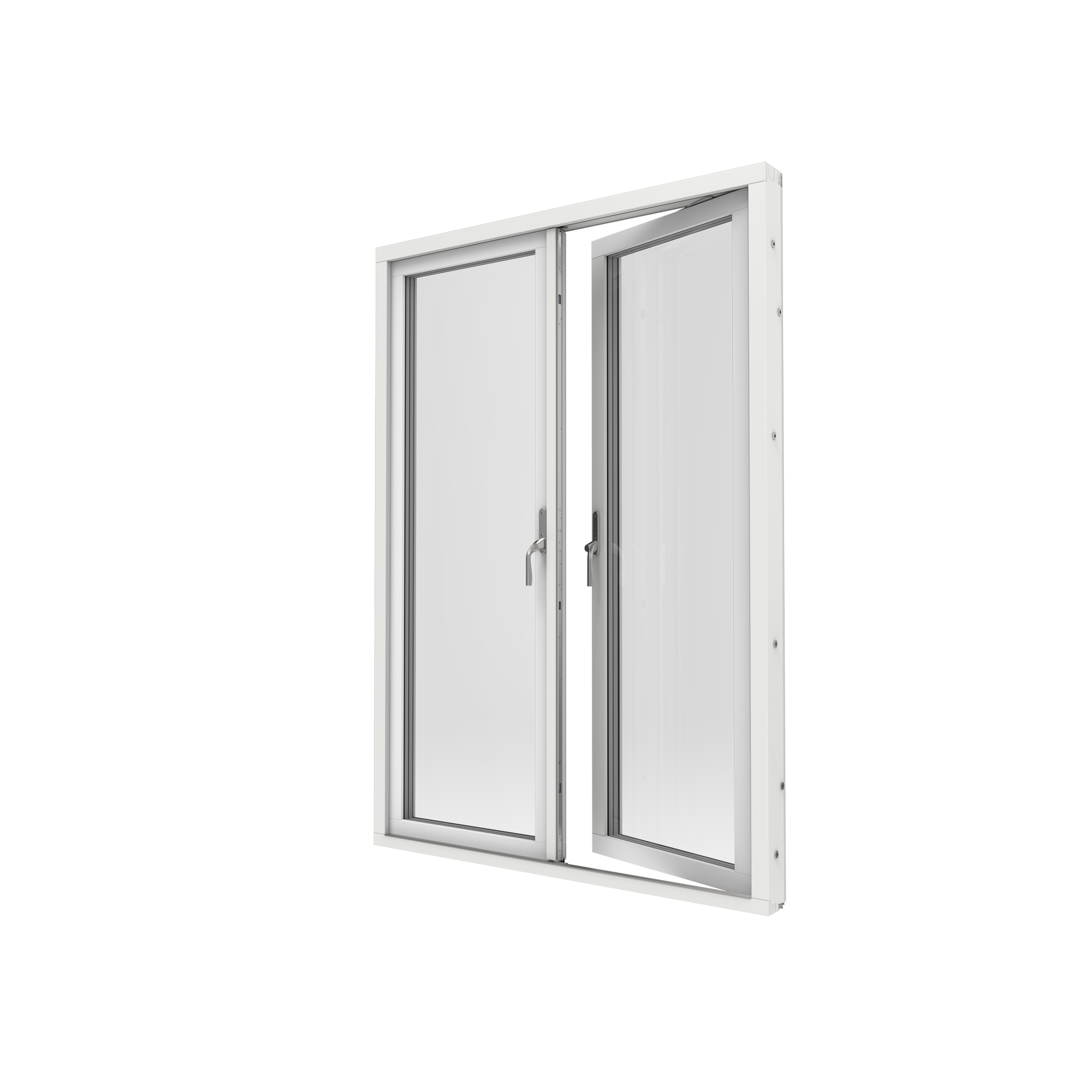 Parfönsterdörr Elitfönster Original Helglasad Aluminium