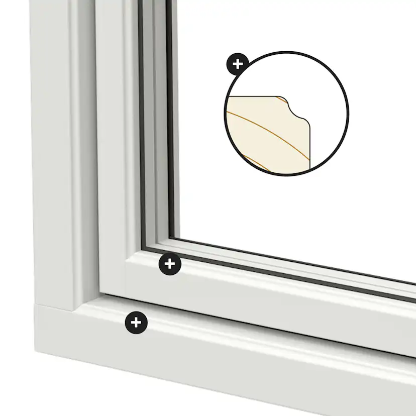 Parfönsterdörr NorDan NTech Aluminium