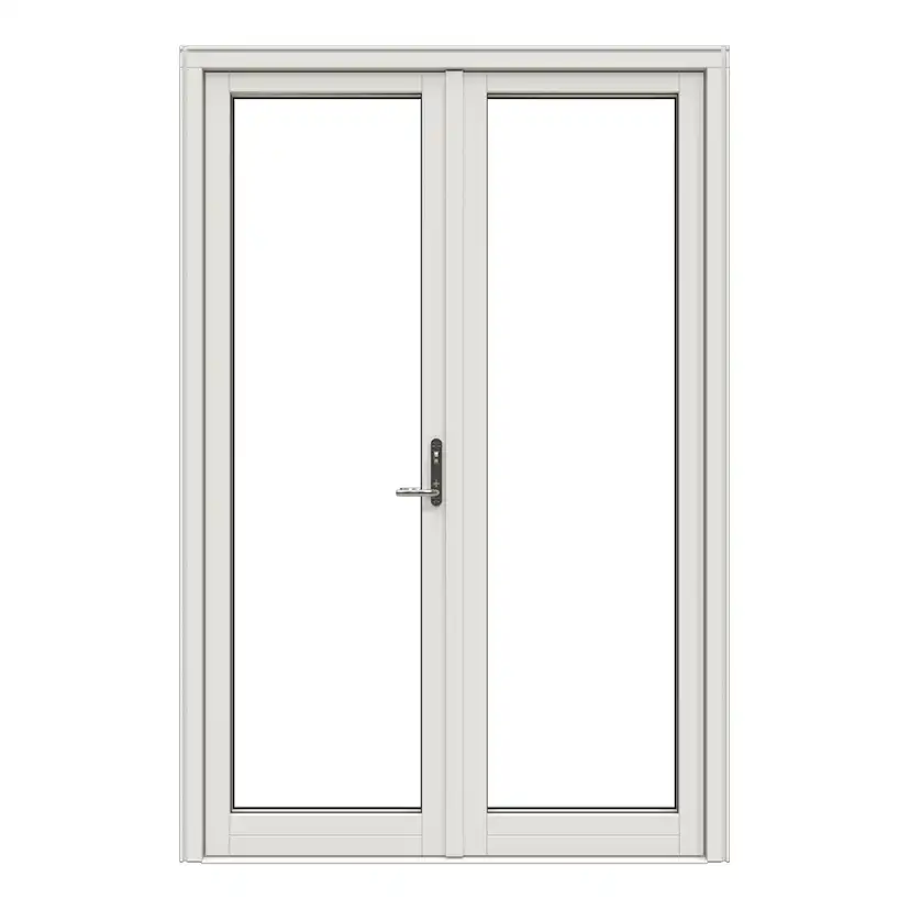 Parfönsterdörr NorDan NTech Helglasad Aluminium