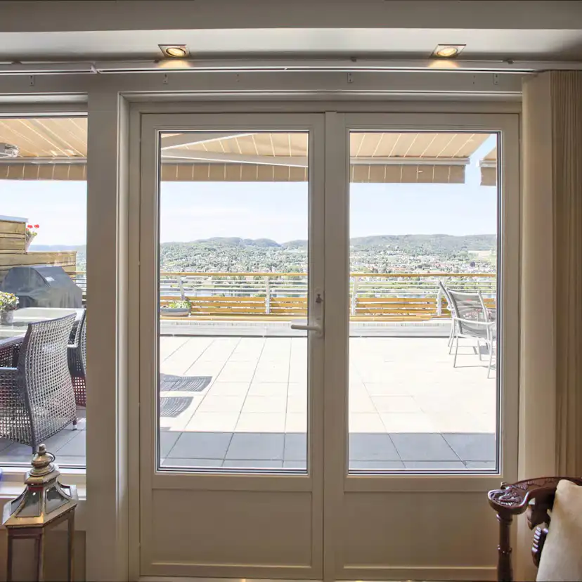 Parfönsterdörr NorDan NTech Trä