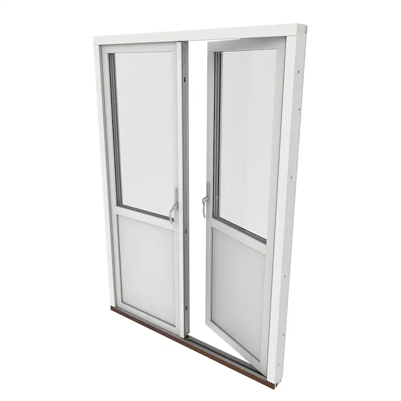 Parfönsterdörr Outline 3-Glas Aluminium