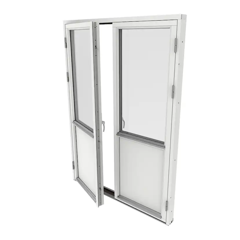 Parfönsterdörr Outline 3-Glas Trä