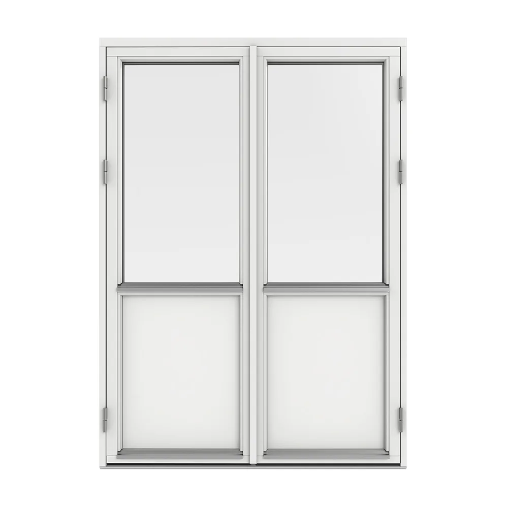 Parfönsterdörr Outline 3-Glas Trä