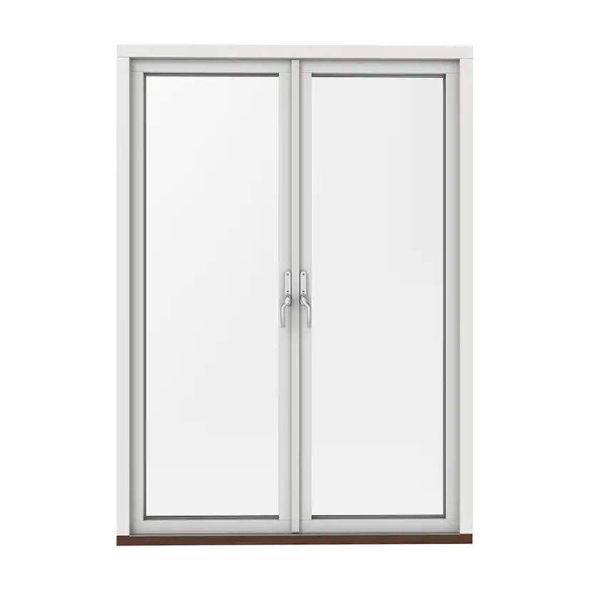 Parfönsterdörr Outline Helglasad 3-Glas Aluminium