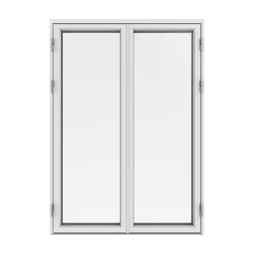 Parfönsterdörr Outline Helglasad 3-Glas Aluminium