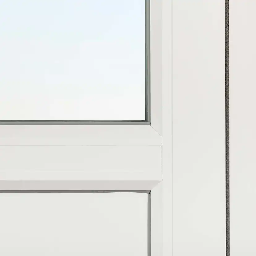 Parfönsterdörr Svenska Fönster Aluminiumbeklätt Trä 3-Glas