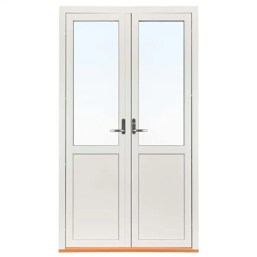 Parfönsterdörr Svenska Fönster Aluminiumbeklätt Trä 3-Glas