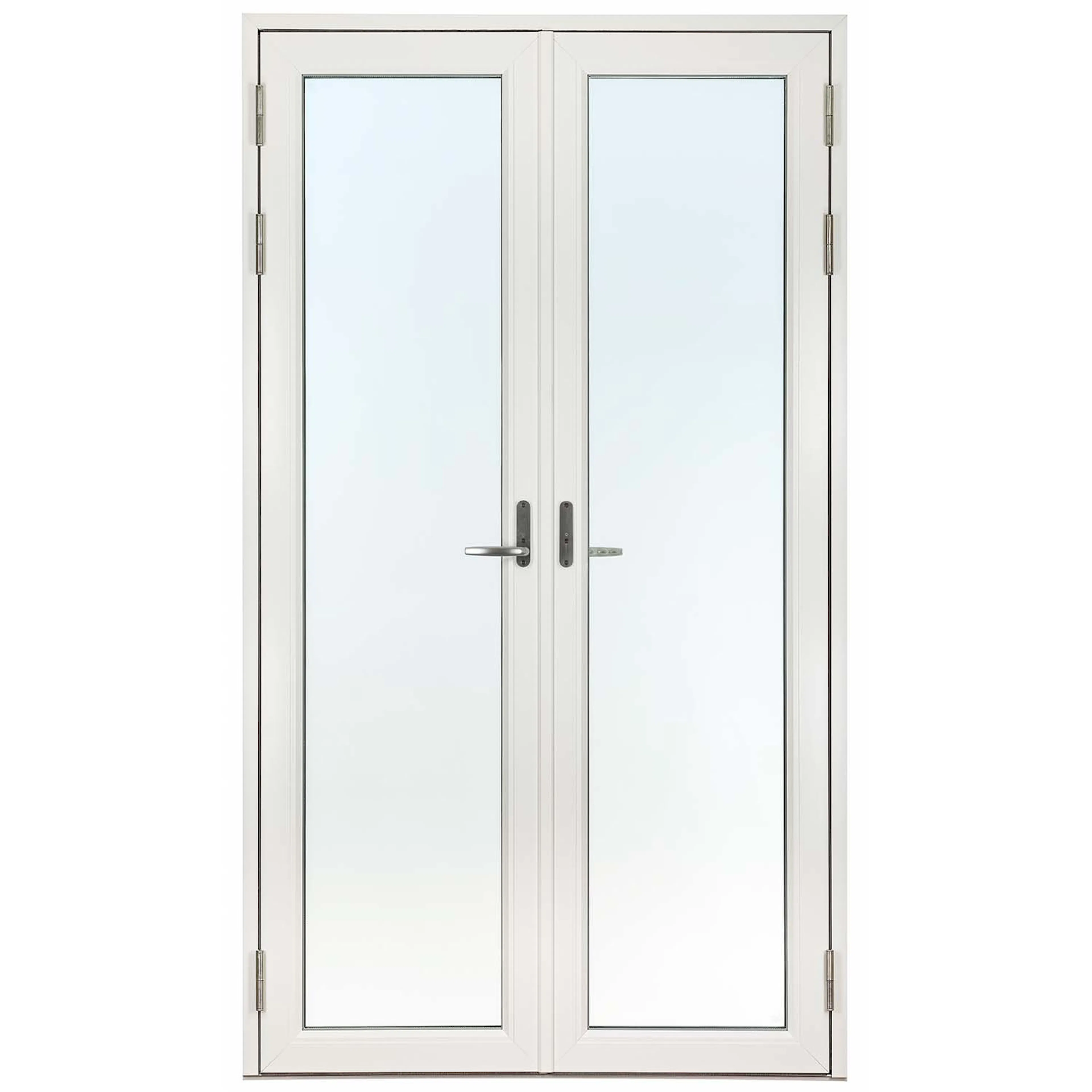 Parfönsterdörr Svenska Fönster Helglasad Aluminiumbeklätt Trä 3-Glas