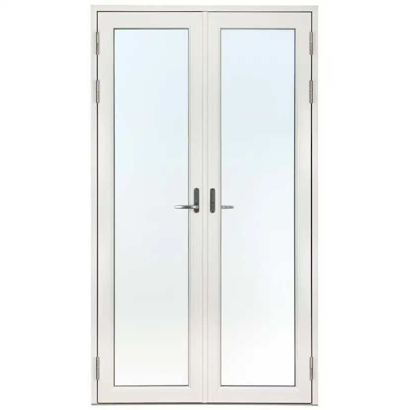 Parfönsterdörr Svenska Fönster Helglasad Aluminiumbeklätt Trä 3-Glas