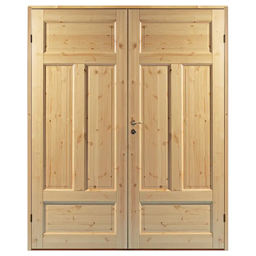 Parinnerdörr Br. Johansson Allmoge 4 Obehandlad Furu