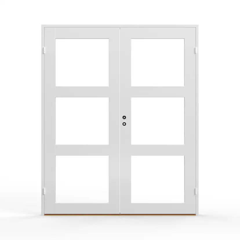 Parinnerdörr Br. Johansson Contur 3 Klarglas