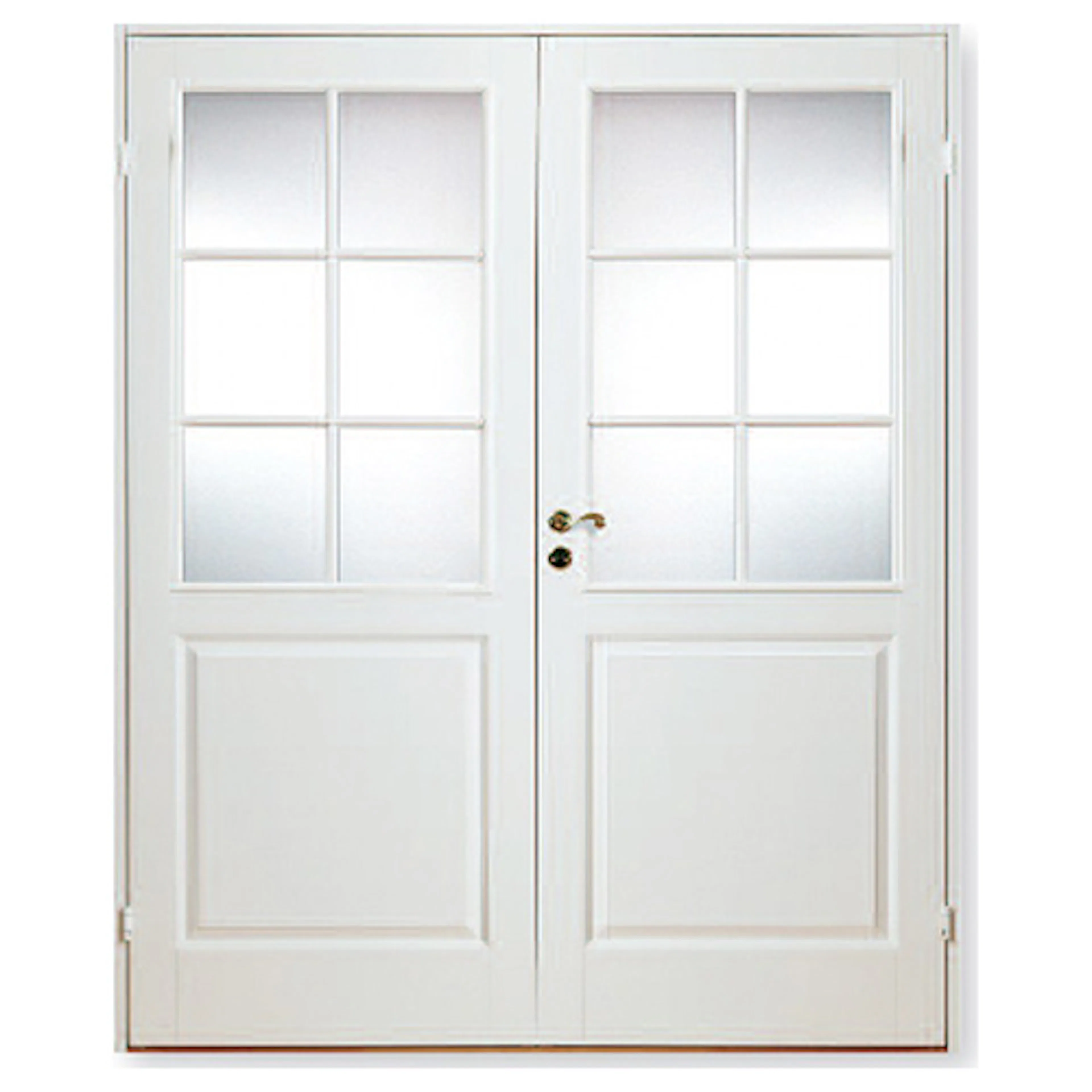 Parinnerdörr Br. Johansson Formpressad 3 SP12 Kompakt Klarglas