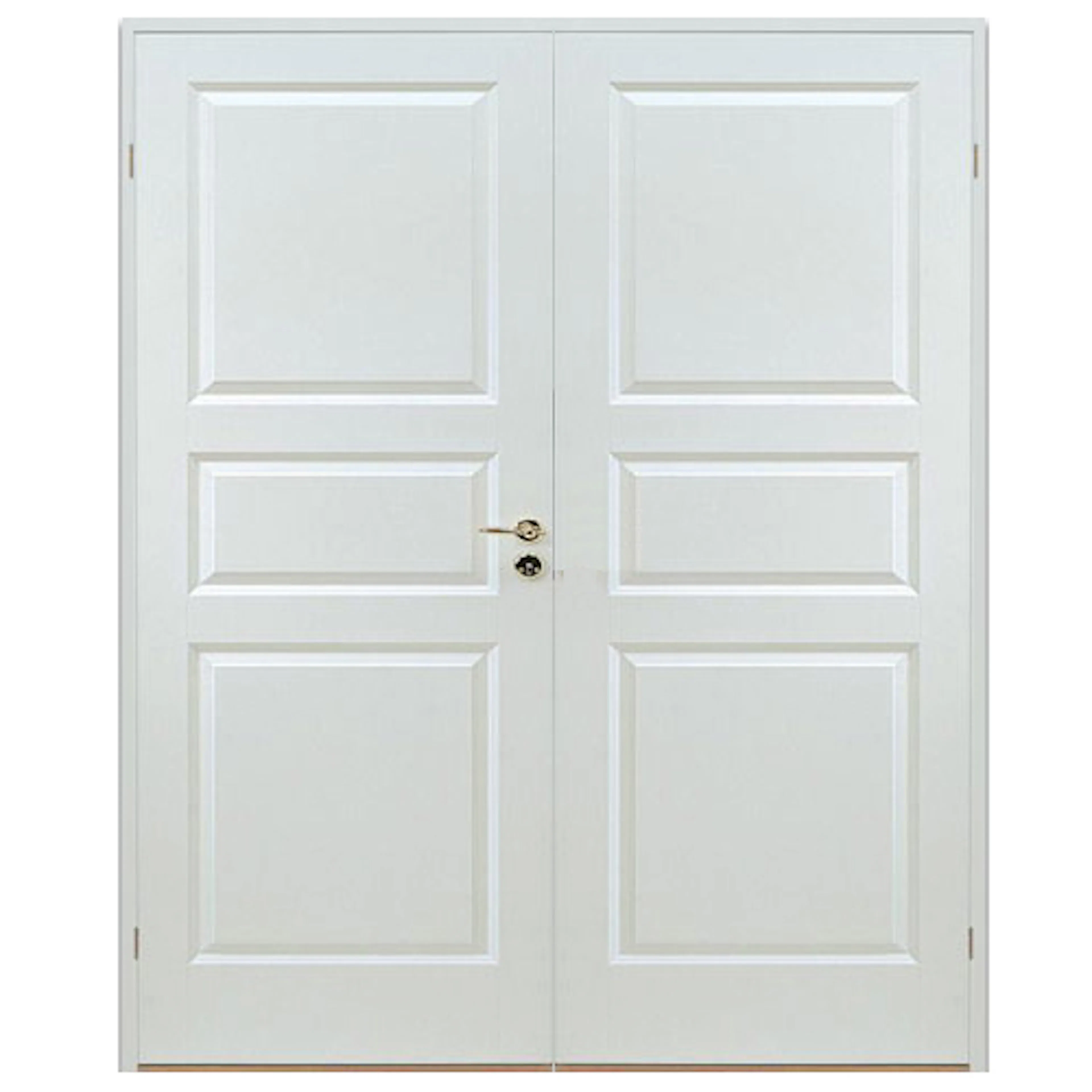 Parinnerdörr Diplomat Formpressad 3 Vit