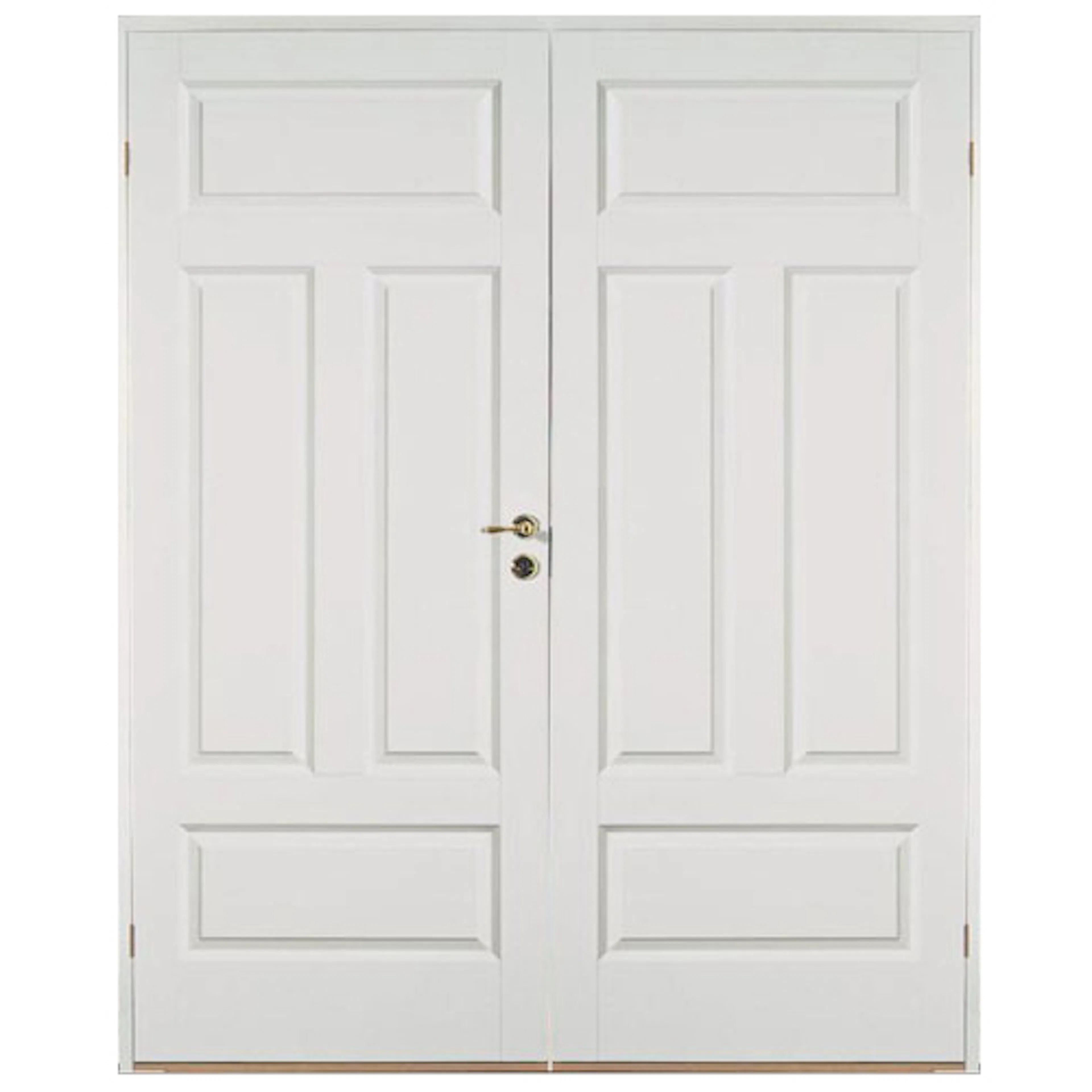 Parinnerdörr Diplomat Formpressad 4 Vit