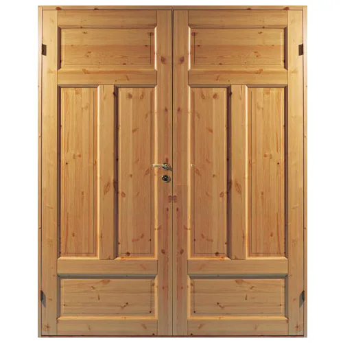 Parinnerdörr Diplomat Massiv 4 Obehandlad Furu