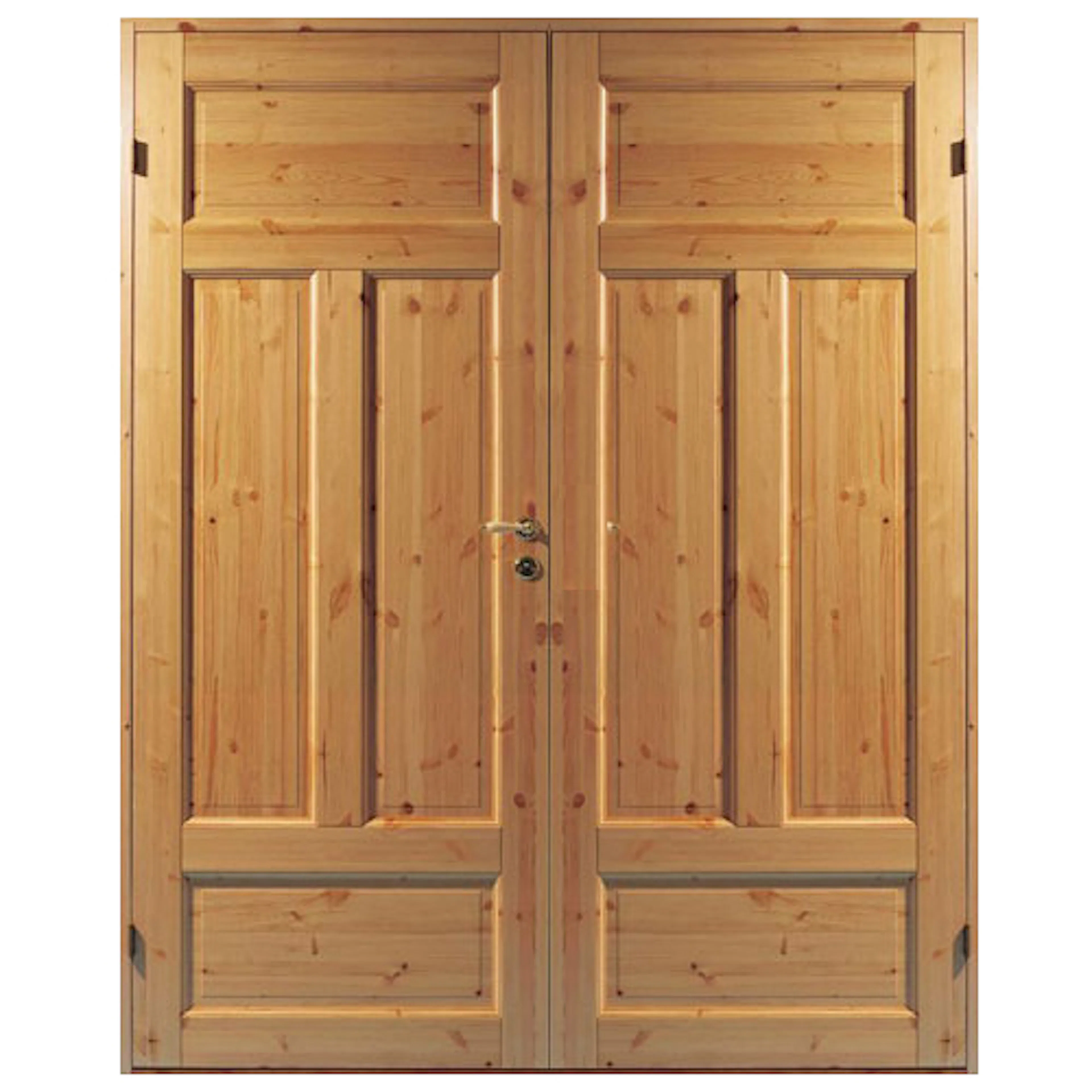 Parinnerdörr Diplomat Massiv 4 Obehandlad Furu