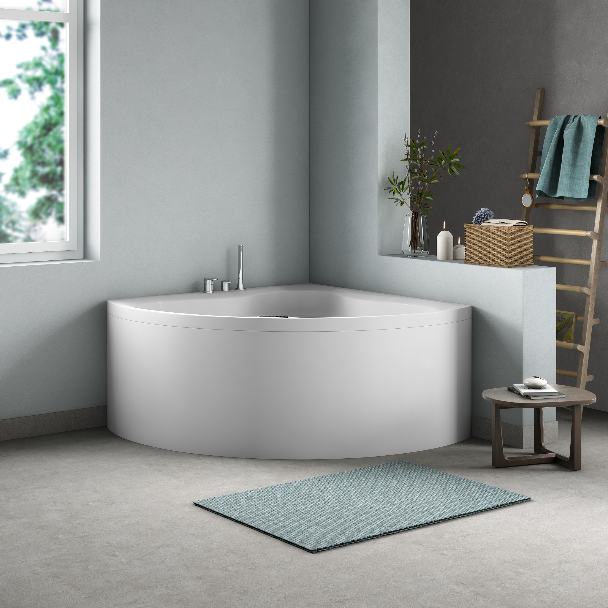 Bubbelbadkar Comfornette Paris