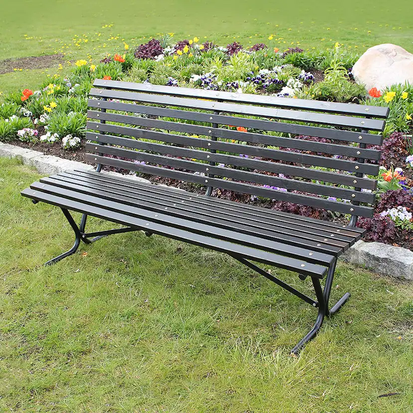 Utesoffa Eden Wood Göteborg Trädgårdsbänk