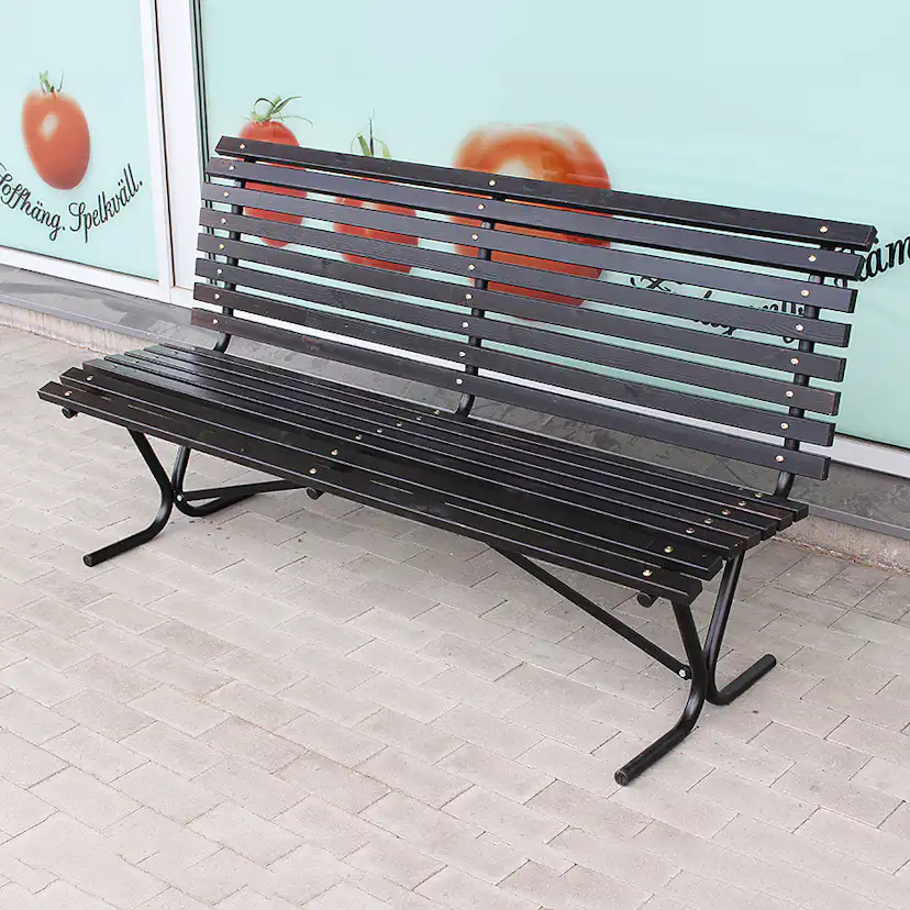 Utesoffa Eden Wood Göteborg Trädgårdsbänk