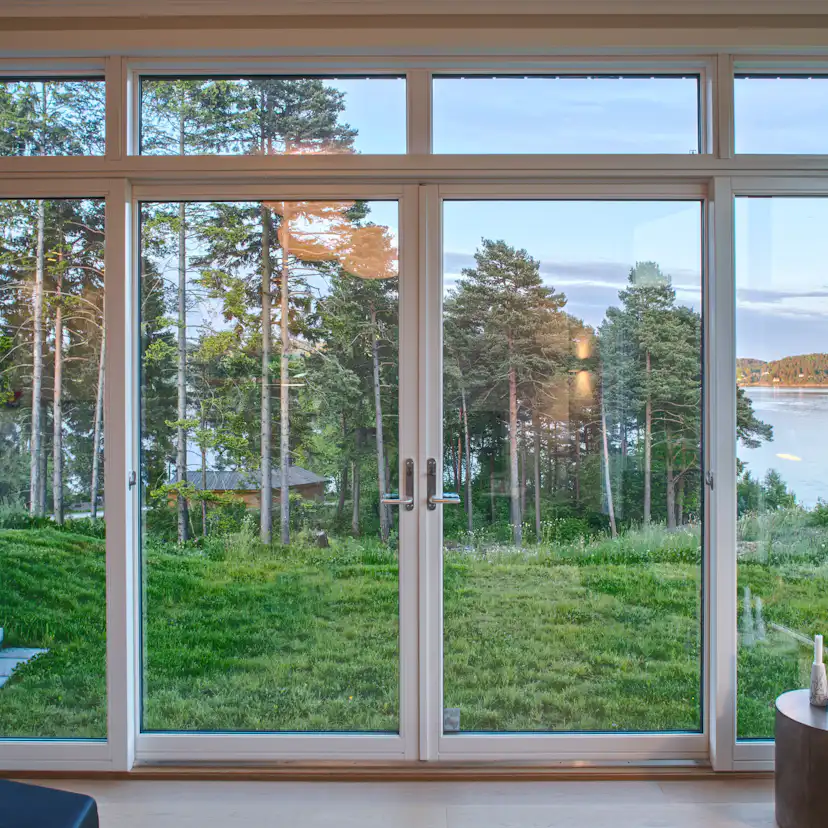 Parskjutdörr NorDan NTech Trä 4-Delad