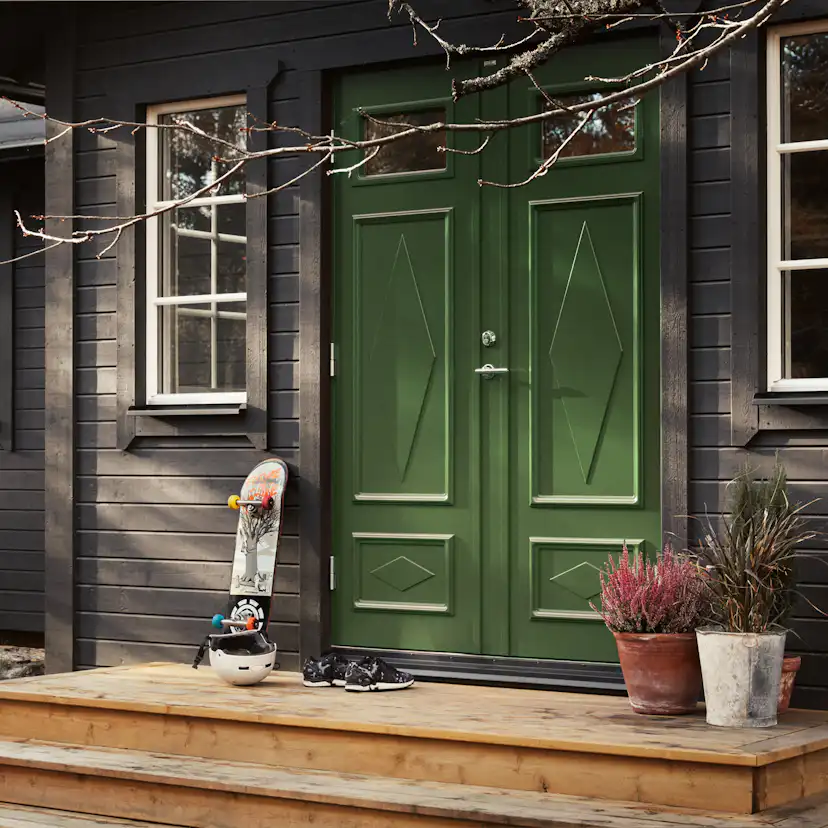 Parytterdörr Diplomat Britta Klarglas